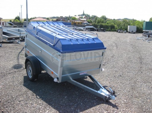 Jednoosý nebrzděný přívěs HD 7 2,06/1,25/0,35 č.30