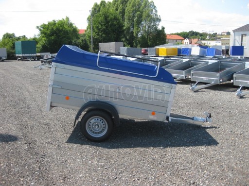 Jednoosý nebrzděný přívěs HD 7 2,06/1,25/0,35 č.31