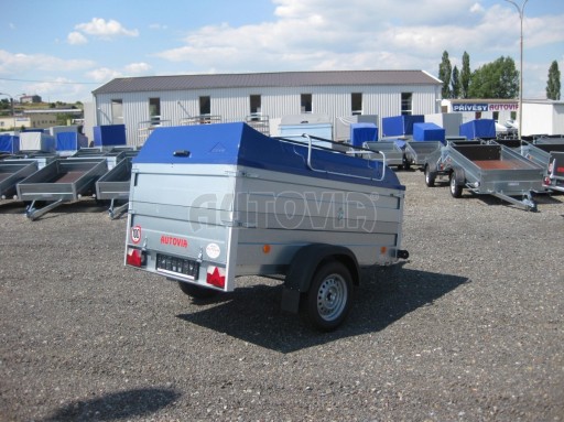 Jednoosý nebrzděný přívěs HD 7 2,06/1,25/0,35 č.32