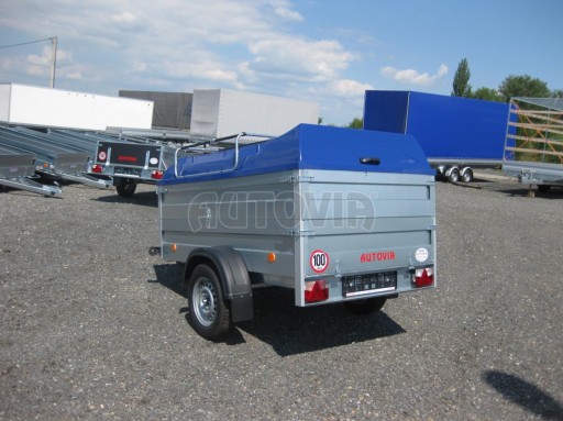 Jednoosý nebrzděný přívěs HD 7 2,06/1,25/0,35 č.33