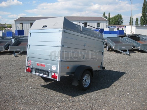 Jednoosý nebrzděný přívěs HD 7 2,06/1,25/0,35 č.37