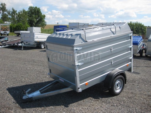 Jednoosý nebrzděný přívěs HD 7 2,06/1,25/0,35 č.38