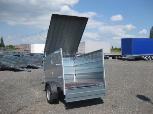 Jednoosý nebrzděný přívěs HD 7 2,06/1,25/0,35 č.41