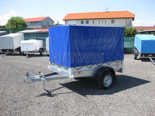 Jednoosý nebrzděný přívěs HD 7 2,06/1,25/0,35 č.42