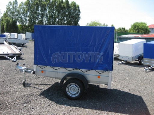 Jednoosý nebrzděný přívěs HD 7 2,06/1,25/0,35 č.45