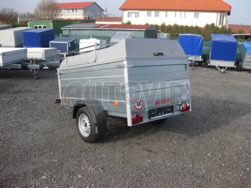 Jednoosý nebrzděný přívěs HD 7 2,06/1,25/0,35 č.47