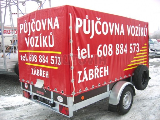 Jednoosý brzděný přívěs ZV 30 B1- 3,01/1,30/0,35** č.18