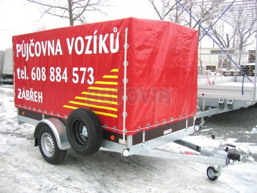 Jednoosý brzděný přívěs ZV 30 B1- 3,01/1,30/0,35** č.19