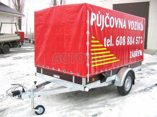 Jednoosý brzděný přívěs ZV 30 B1- 3,01/1,30/0,35** č.20