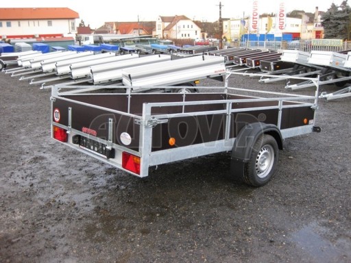 Jednoosý nebrzděný přívěs ZV 30N1 3,01/1,3/0,30** č.2