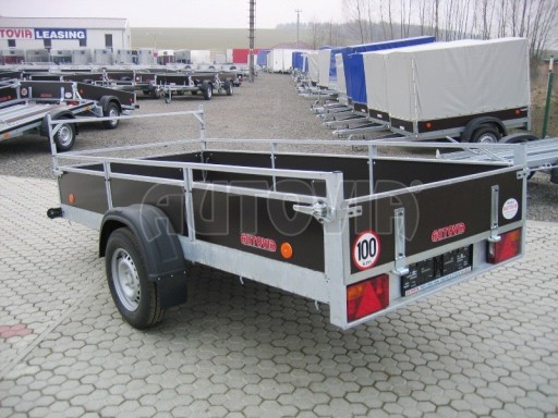 Jednoosý nebrzděný přívěs ZV 30N1 3,01/1,3/0,30** č.28