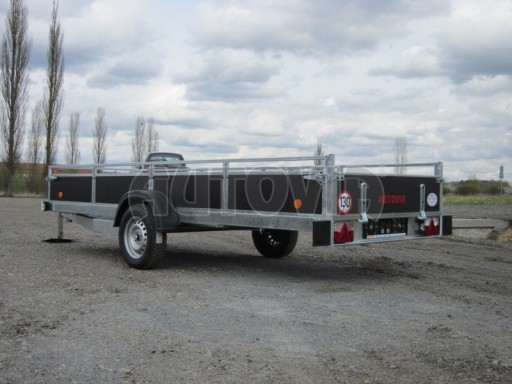 Jednoosý nebrzděný přívěs ZV 30N1 3,01/1,3/0,30** č.48