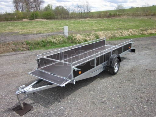 Jednoosý nebrzděný přívěs ZV 30N1 3,01/1,3/0,30** č.58