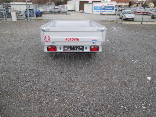 Dvounápravový přívěsný vozík ZV 22 750kg N2 2,55x1,50/0,35 AME