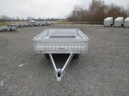 Dvounápravový přívěsný vozík ZV 22 750kg N2 2,55x1,50/0,35 AME