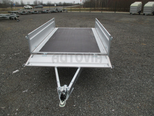 Dvounápravový přívěsný vozík ZV 22 750kg N2 2,55x1,50/0,35 AME