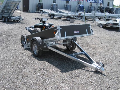 Jednoosý nebrzděný přívěs ZV 26 skl 2,5/1,24/0,35** č.1