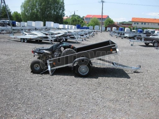 Jednoosý nebrzděný přívěs ZV 26 skl 2,5/1,24/0,35** č.25