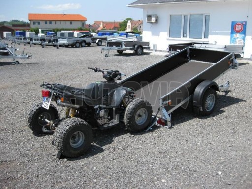 Jednoosý nebrzděný přívěs ZV 26 skl 2,5/1,24/0,35** č.26