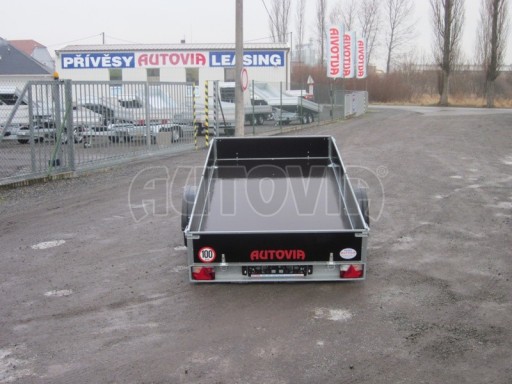 Zesílený sklopný přívěs PV 750 2,1/1,28/0,30 zahradní mechanizace č.4