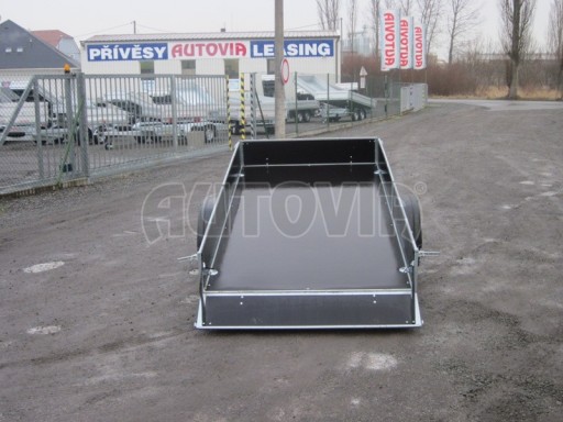 Zesílený sklopný přívěs PV 750 2,1/1,28/0,30 zahradní mechanizace č.5