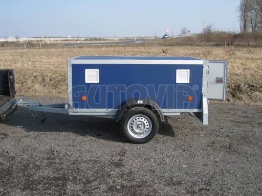Přívěs pro psy AT 2,06/1,26/0,75 750kg č.22