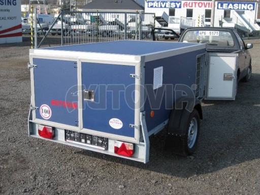 Přívěs pro psy AT 2,06/1,26/0,75 750kg č.24