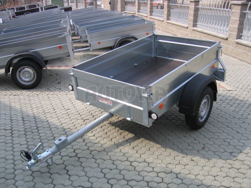 Jednoosý nebrzděný přívěs PN 3 2,06/1,10/0,40** č.1