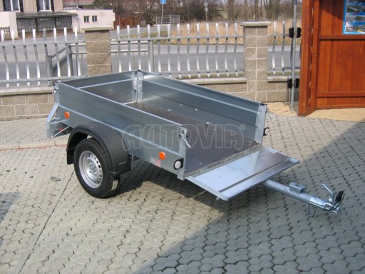 Jednoosý nebrzděný přívěs PN 3 2,06/1,10/0,40** č.3