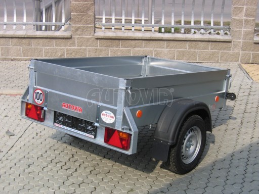 Jednoosý nebrzděný přívěs PN 3 2,06/1,10/0,40** č.4