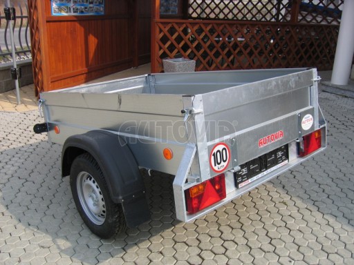 Jednoosý nebrzděný přívěs PN 3 2,06/1,10/0,40** č.5