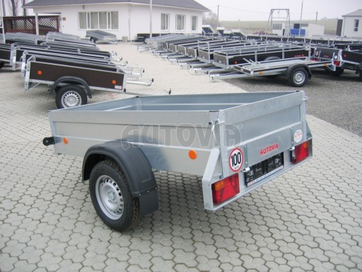 Jednoosý nebrzděný přívěs PN 3 2,06/1,10/0,40** č.7