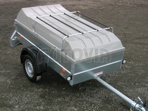 Jednoosý nebrzděný přívěs PN 3 2,06/1,10/0,40** č.9