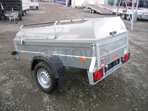 Jednoosý nebrzděný přívěs PN 3 2,06/1,10/0,40** č.11