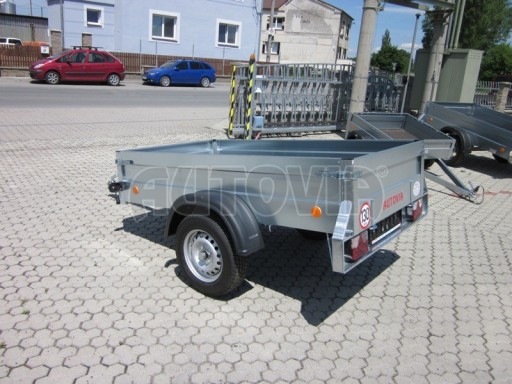 Jednoosý nebrzděný přívěs PN 3 2,06/1,10/0,40** č.16