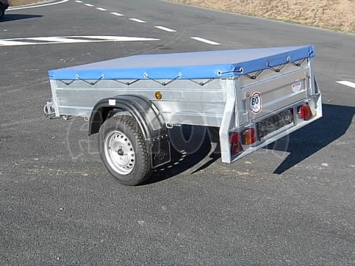 Jednoosý nebrzděný přívěs PN 3 2,06/1,10/0,40** č.25