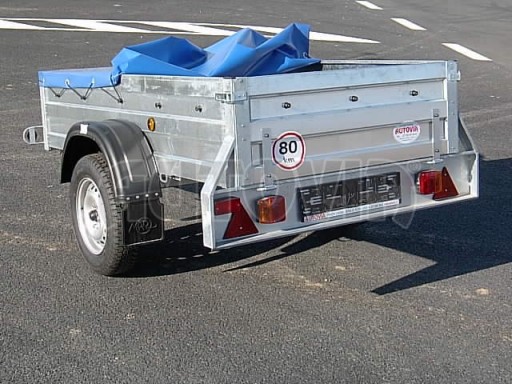 Jednoosý nebrzděný přívěs PN 3 2,06/1,10/0,40** č.26