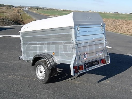 Jednoosý nebrzděný přívěs PN 3 2,06/1,10/0,40** č.29