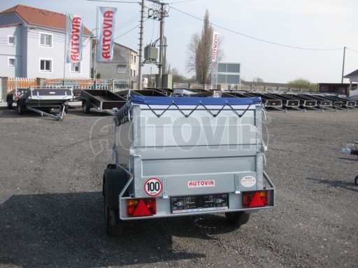 Jednoosý nebrzděný přívěs PN 3 2,06/1,10/0,40** č.32