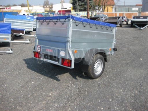 Jednoosý nebrzděný přívěs PN 3 2,06/1,10/0,40** č.33