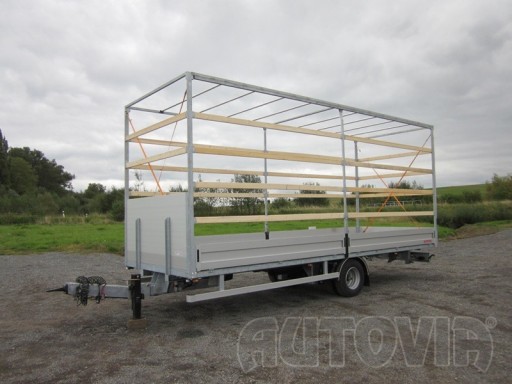 Vzduchem brzděný přívěs AVG 10T 7,37x2,48/3,05 č.1
