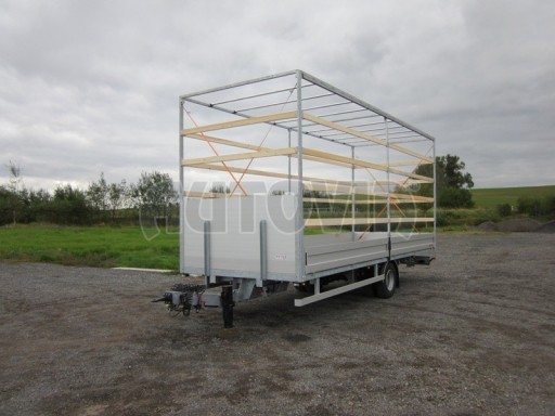 Vzduchem brzděný přívěs AVG 10T 7,37x2,48/3,05 č.2