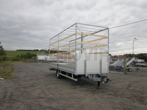 Vzduchem brzděný přívěs AVG 10T 7,37x2,48/3,05 č.4