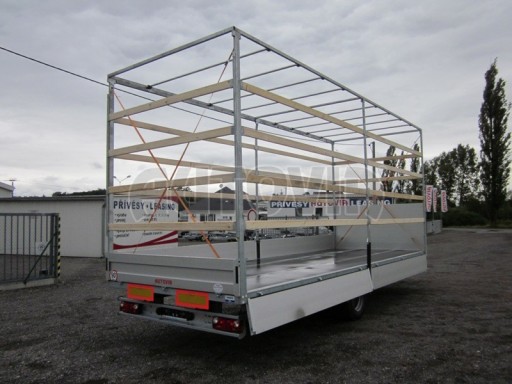 Vzduchem brzděný přívěs AVG 10T 7,37x2,48/3,05 č.6