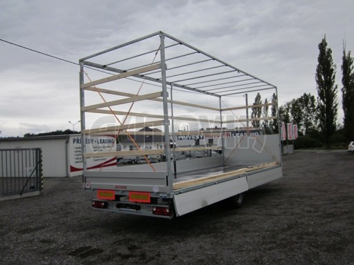 Vzduchem brzděný přívěs AVG 10T 7,37x2,48/3,05 č.7