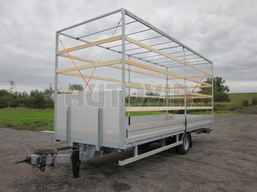 Vzduchem brzděný přívěs AVG 10T 7,37x2,48/3,05 č.18