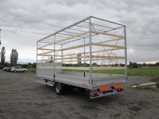 Vzduchem brzděný přívěs AVG 10T 7,37x2,48/3,05 č.20