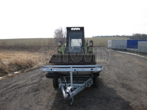 Hydraulicky sklopný přívěs AD UNC 4,15/2,10** č.2