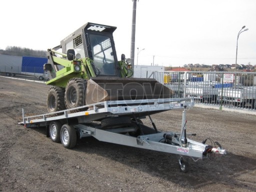 Hydraulicky sklopný přívěs AD UNC 4,15/2,10** č.3