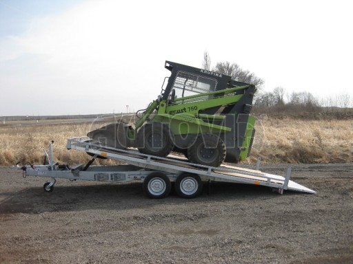 Hydraulicky sklopný přívěs AD UNC 4,15/2,10** č.5
